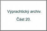 Archiv obce Vprachtice - st 20