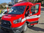 Pedn dopravnho automobilu Ford Transit JPO V Koburk