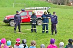 Ukázky hasičů pro mateřskou školku  24.dubna 2015
