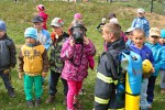 Ukázky hasičů pro mateřskou školku  24.dubna 2015