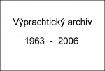 Vprachtick archiv 1963 - 2006